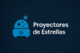 Logotipo proyectores de estrellas